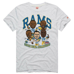 Los Angeles Rams Homage Unisex Super Bowl XXXIV Champs Player Graphic Tri-Blend T-Shirt | NFL Discount