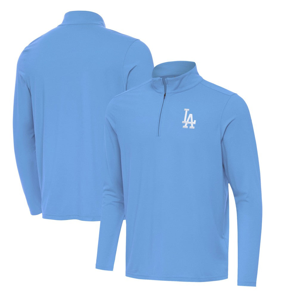 Los Angeles Dodgers Antigua Intent Quarter-Zip Top - MLB Tops