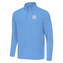 New York Yankees Antigua Intent Quarter-Zip Top - MLB Tops
