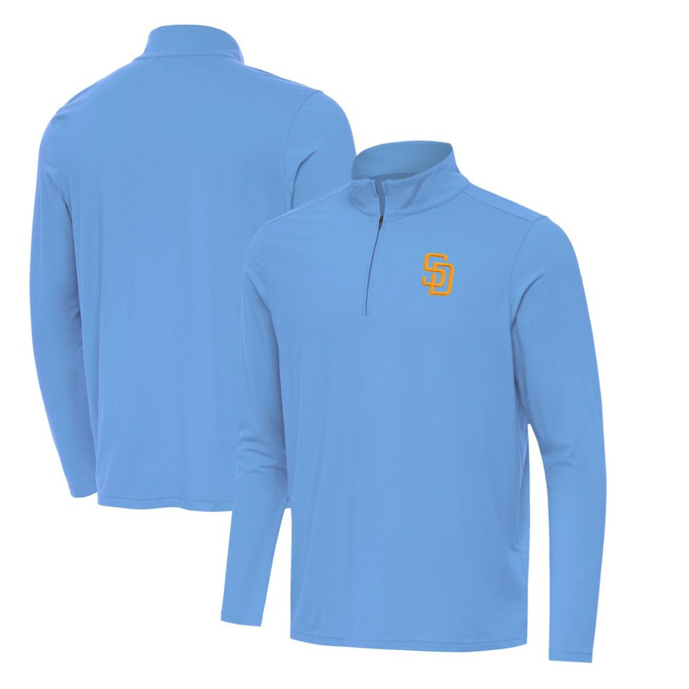 San Diego Padres Antigua Intent Quarter-Zip Top - MLB Tops