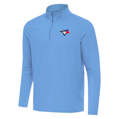 Toronto Blue Jays Antigua Intent Quarter-Zip Top - MLB Tops