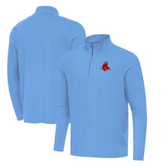 Boston Red Sox Antigua Intent Quarter-Zip Top - MLB Tops