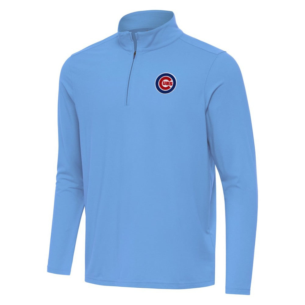 Chicago Cubs Antigua Intent Quarter-Zip Top - MLB Tops