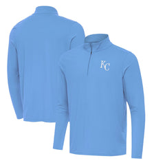 Kansas City Royals Antigua Intent Quarter-Zip Top - MLB Tops