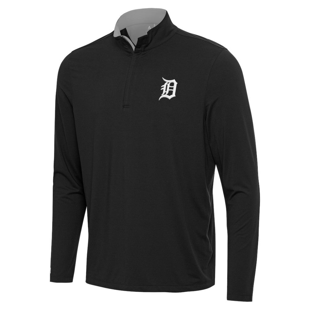 Detroit Tigers Antigua Content Quarter-Zip Top - MLB Tops