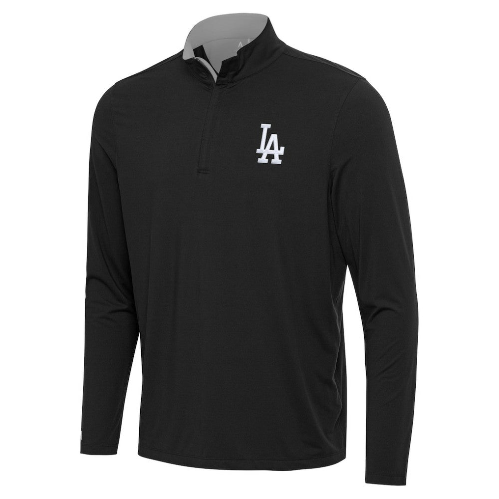Los Angeles Dodgers Antigua Content Quarter-Zip Top - MLB Tops