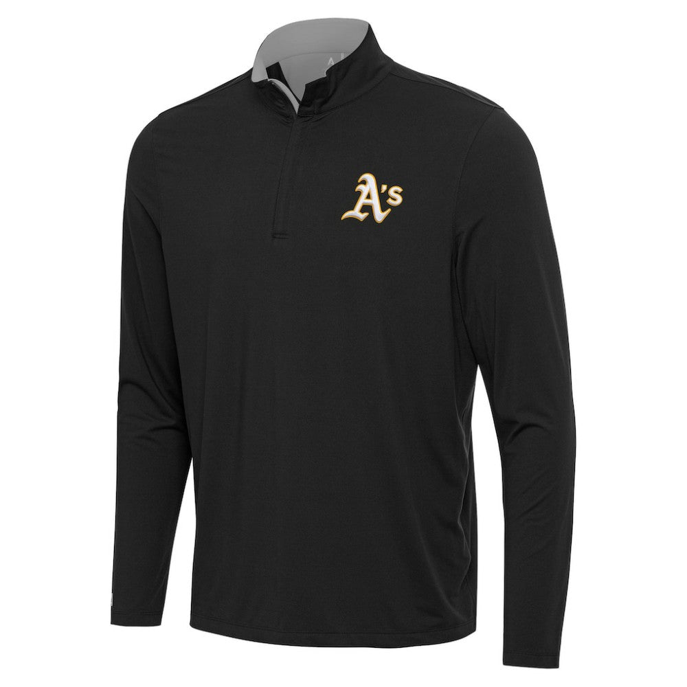 Athletics Antigua Content Quarter-Zip Top - MLB Tops