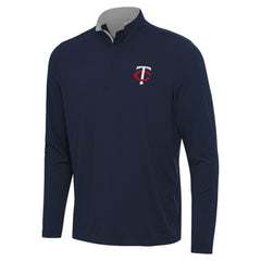 Minnesota Twins Antigua Content Quarter-Zip Top - MLB Tops