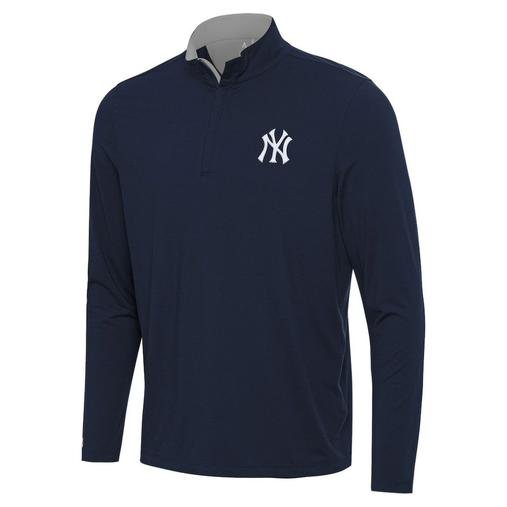 New York Yankees Antigua Content Quarter-Zip Top - MLB Tops