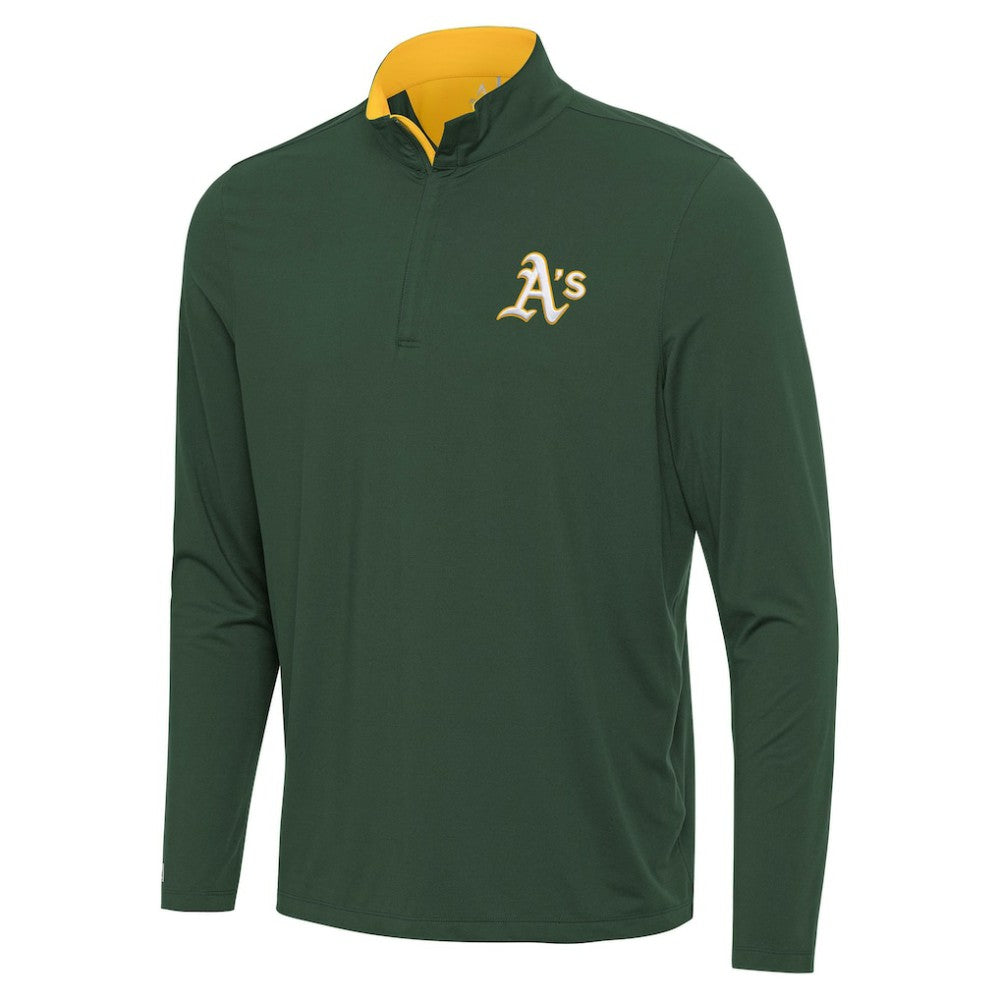 Athletics Antigua Content Quarter-Zip Top - MLB Tops
