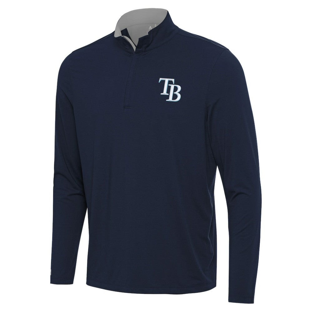 Tampa Bay Rays Antigua Content Quarter-Zip Top - MLB Tops