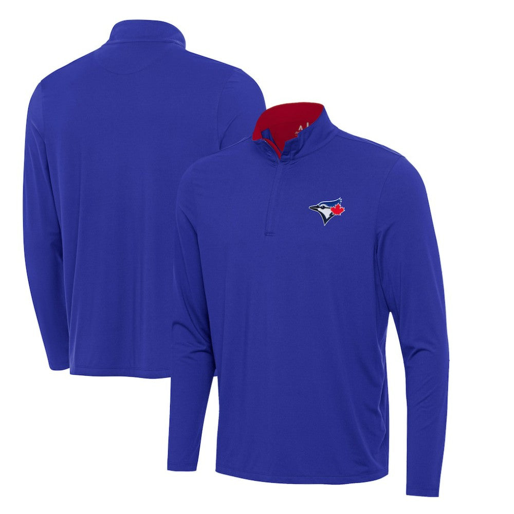 Toronto Blue Jays Antigua Content Quarter-Zip Top - MLB Tops