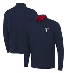 Minnesota Twins Antigua Content Quarter-Zip Top - MLB Tops