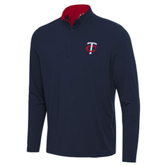 Minnesota Twins Antigua Content Quarter-Zip Top - MLB Tops