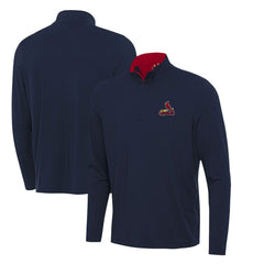 St. Louis Cardinals Antigua Content Quarter-Zip Top - MLB Tops