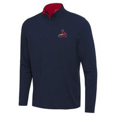 St. Louis Cardinals Antigua Content Quarter-Zip Top - MLB Tops