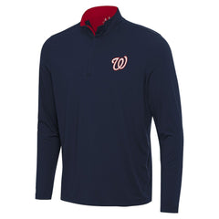 Washington Nationals Antigua Content Quarter-Zip Top - MLB Tops