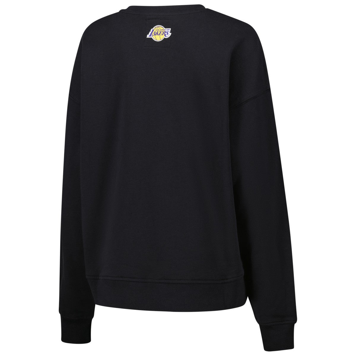 Black Los Angeles Lakers Terez Women's Gemstone Logo Pullover Sweatshirt | NBA