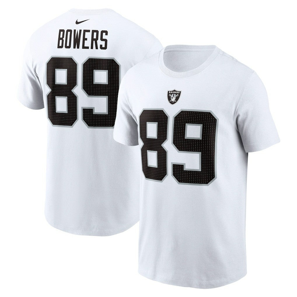 Las Vegas Raiders Brock Bowers  Name & Number T-Shirt | NFL Hot