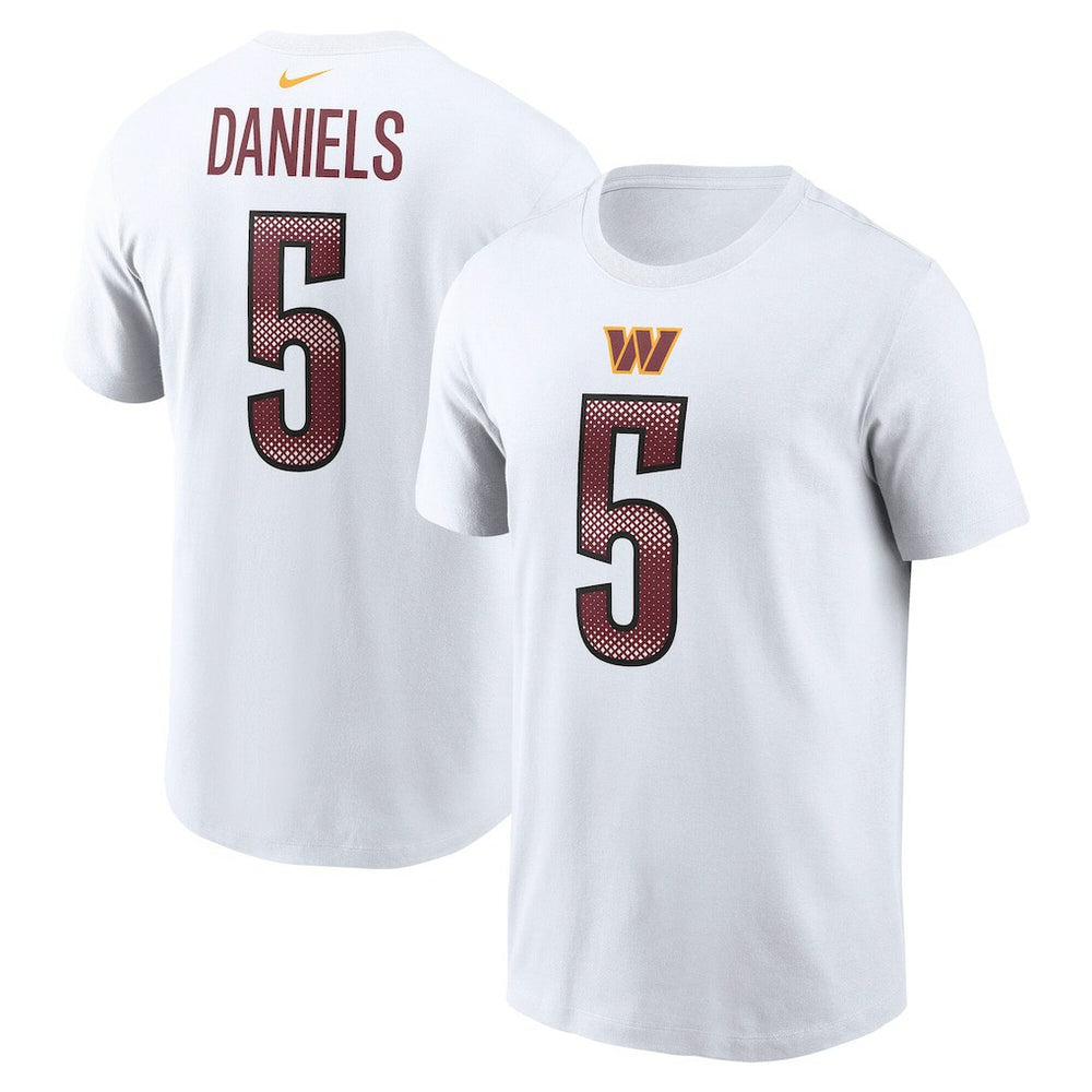Washington Commanders Jayden Daniels  Name & Number T-Shirt | NFL Online