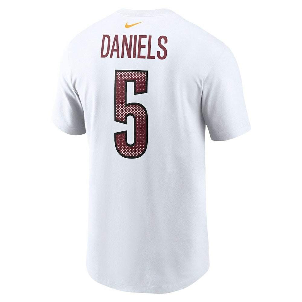 Washington Commanders Jayden Daniels  Name & Number T-Shirt | NFL Online