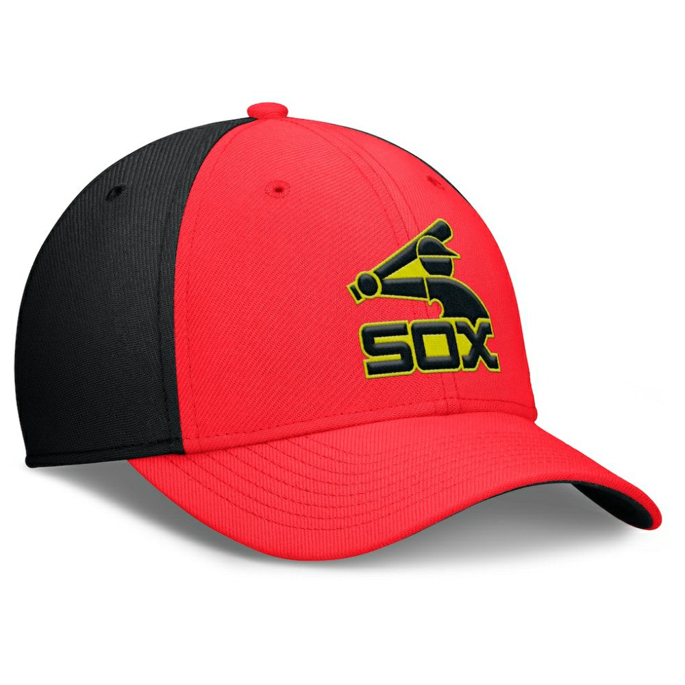 Chicago White Sox Nike Neon 90s Rise SwooshFlex Hat - MLB Hats