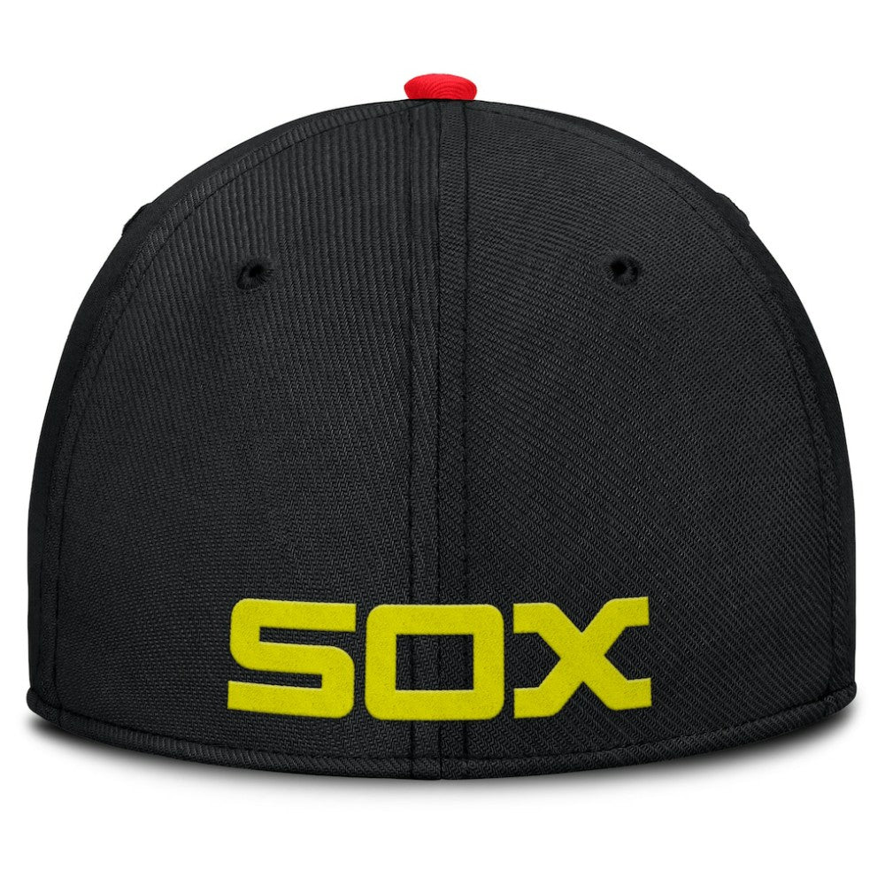 Chicago White Sox Nike Neon 90s Rise SwooshFlex Hat - MLB Hats
