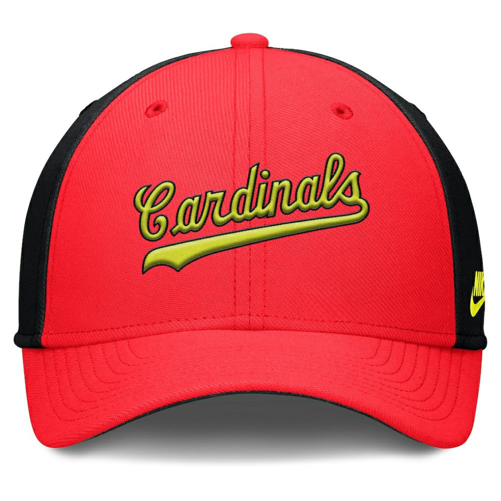 St. Louis Cardinals Nike Neon 90s Rise SwooshFlex Hat - MLB Hats