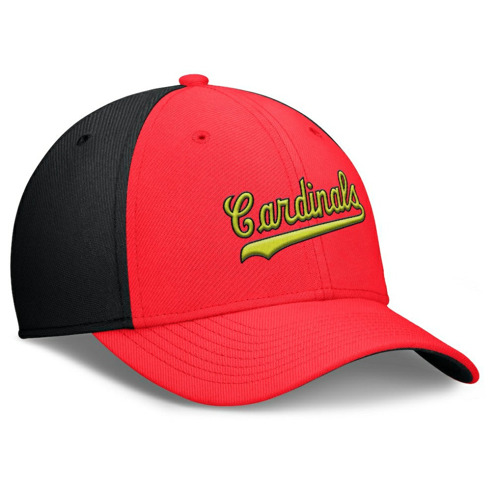 St. Louis Cardinals Nike Neon 90s Rise SwooshFlex Hat - MLB Hats