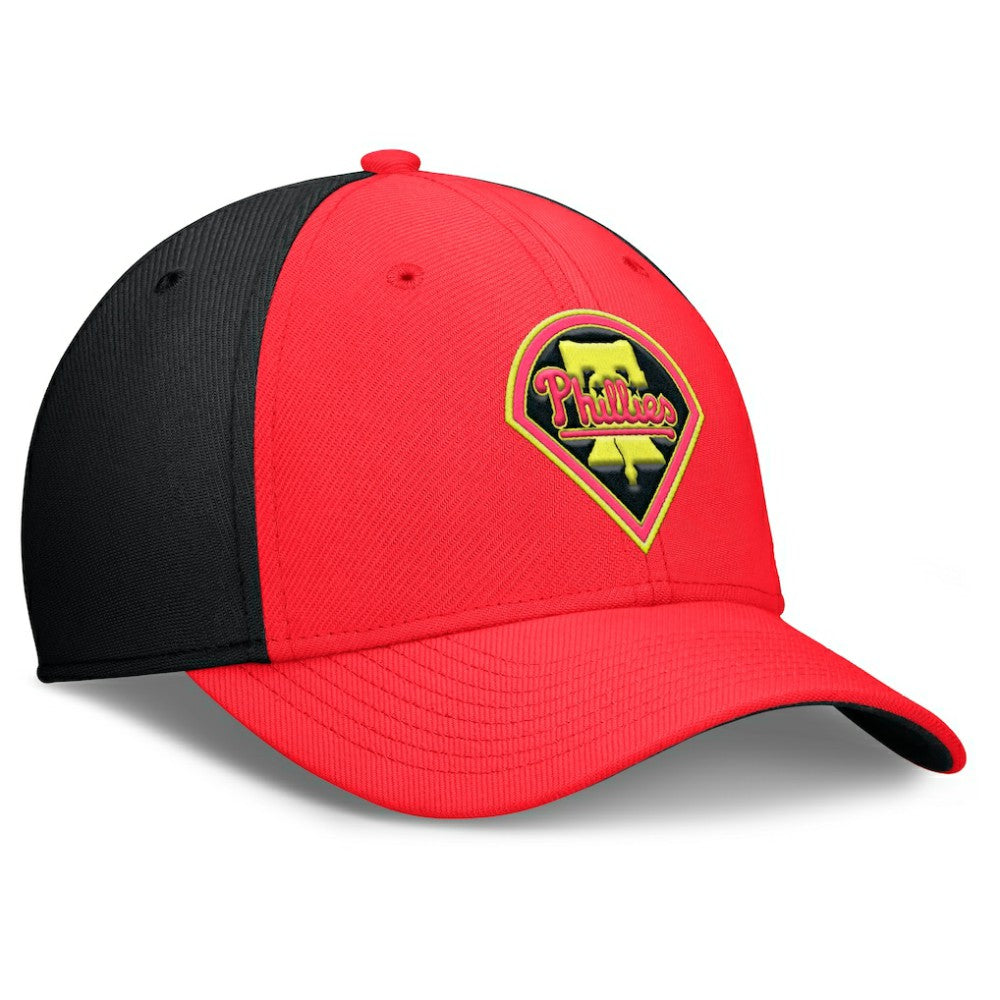 Philadelphia Phillies Nike Neon 90s Rise SwooshFlex Hat - MLB Hats