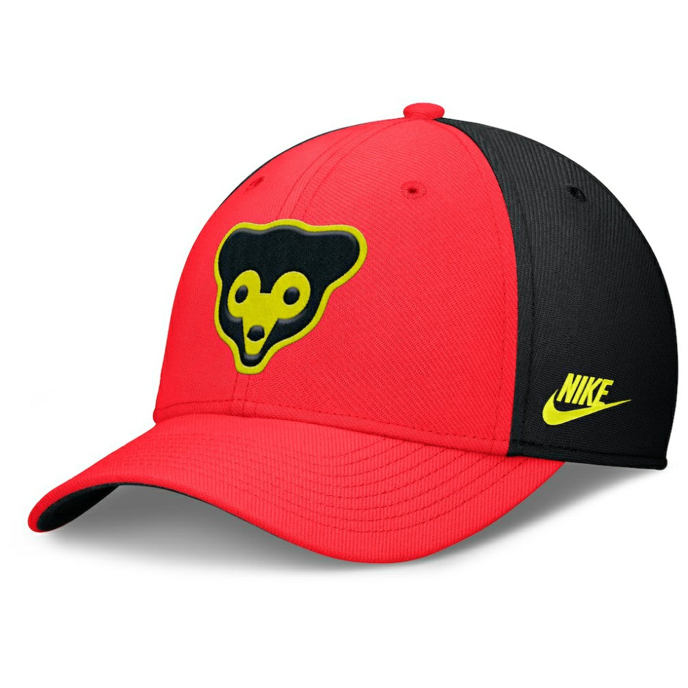 Chicago Cubs Nike Neon 90s Rise SwooshFlex Hat - MLB Hats