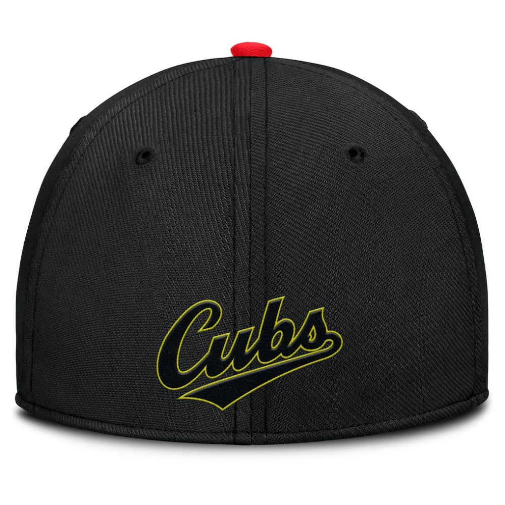 Chicago Cubs Nike Neon 90s Rise SwooshFlex Hat - MLB Hats