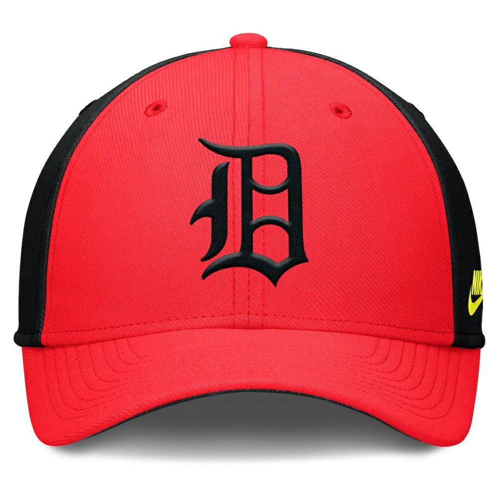 Detroit Tigers Nike Neon 90s Rise SwooshFlex Hat - MLB Hats