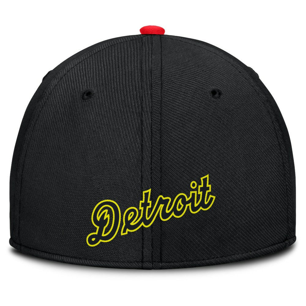 Detroit Tigers Nike Neon 90s Rise SwooshFlex Hat - MLB Hats