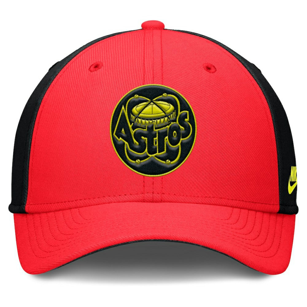 Houston Astros Nike Neon 90s Rise SwooshFlex Hat - MLB Hats