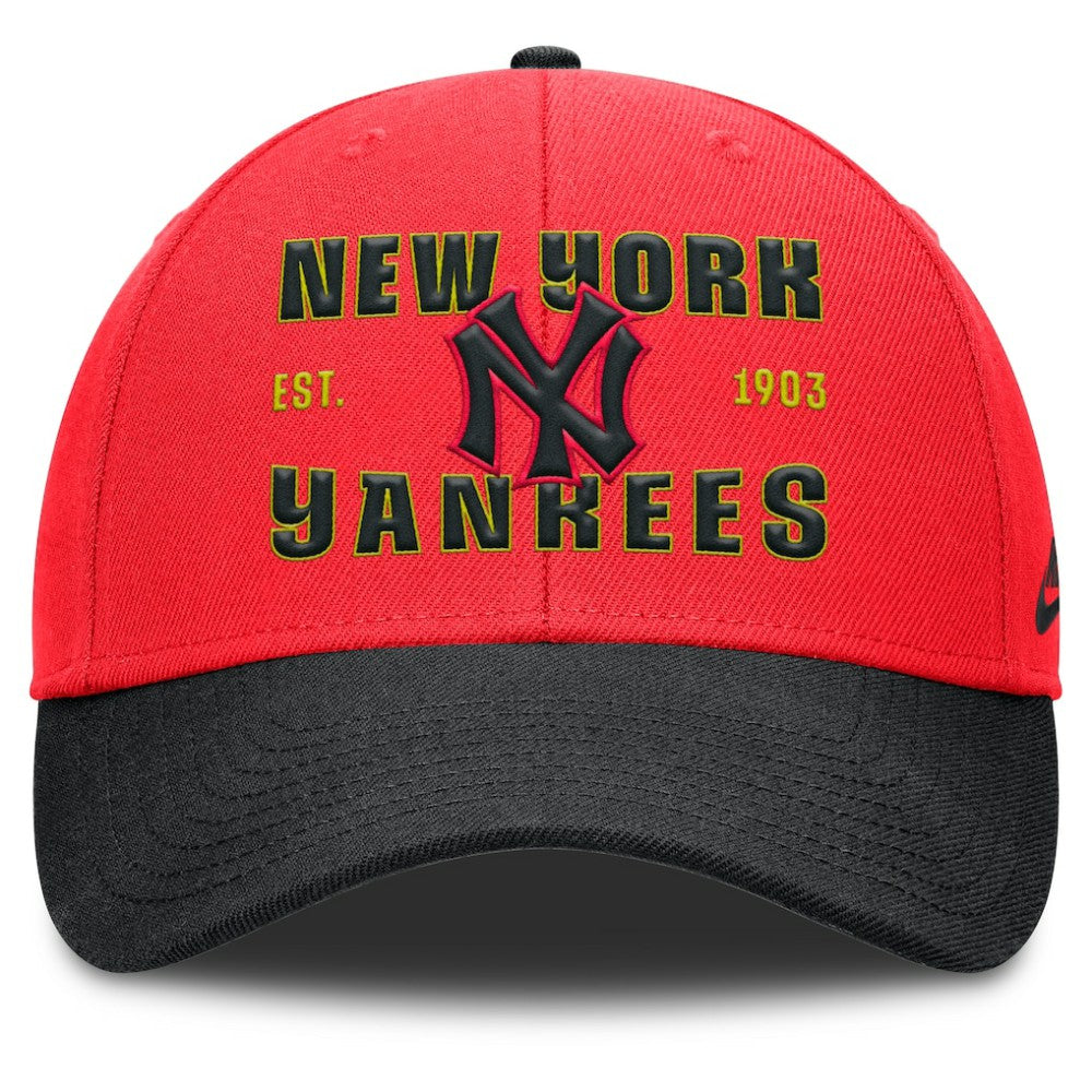 New York Yankees Nike Neon 90s Rise Adjustable Hat - MLB Hats