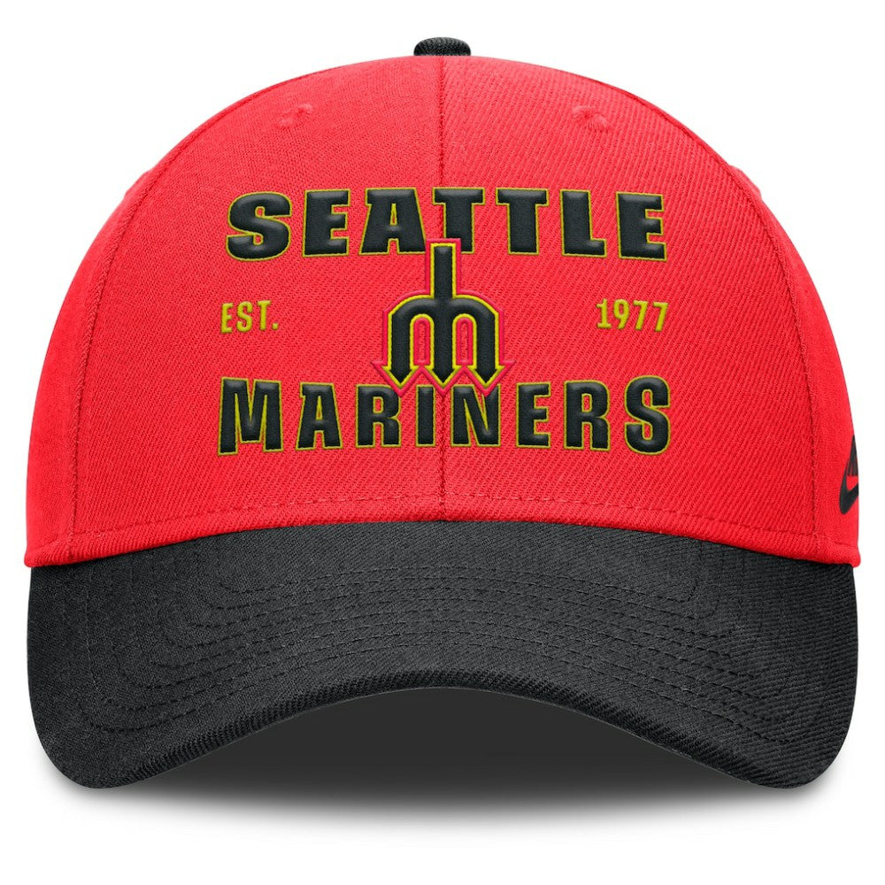Seattle Mariners Nike Neon 90s Rise Adjustable Hat - MLB Hats