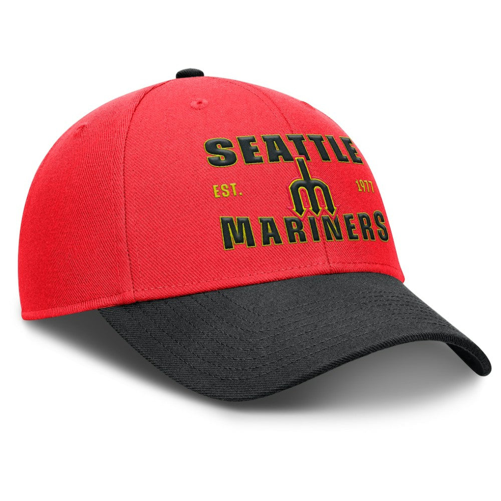 Seattle Mariners Nike Neon 90s Rise Adjustable Hat - MLB Hats