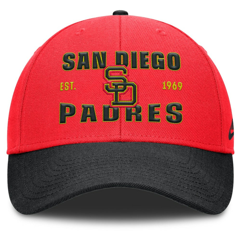 San Diego Padres Nike Neon 90s Rise Adjustable Hat - MLB Hats