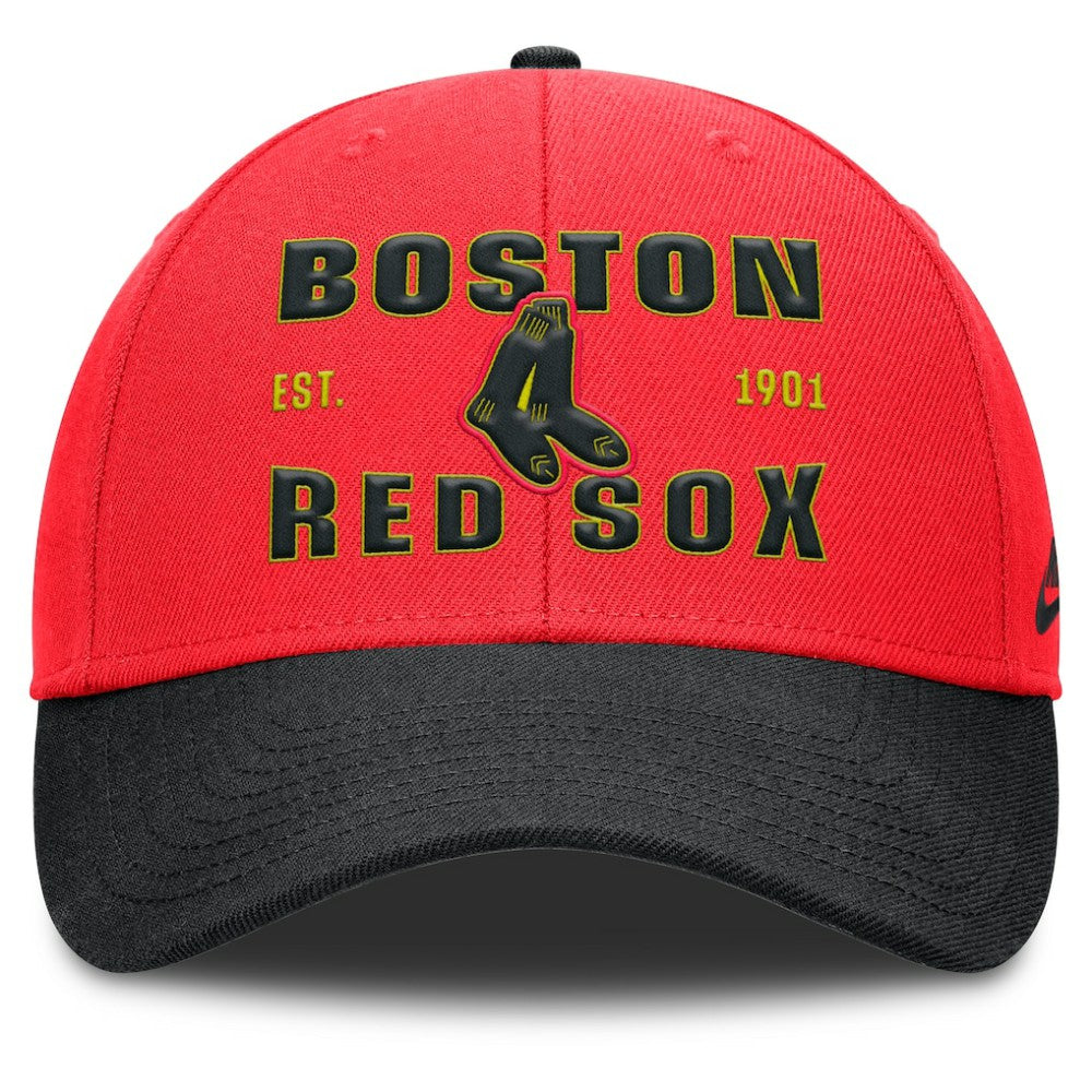 Boston Red Sox Nike Neon 90s Rise Adjustable Hat - MLB Hats