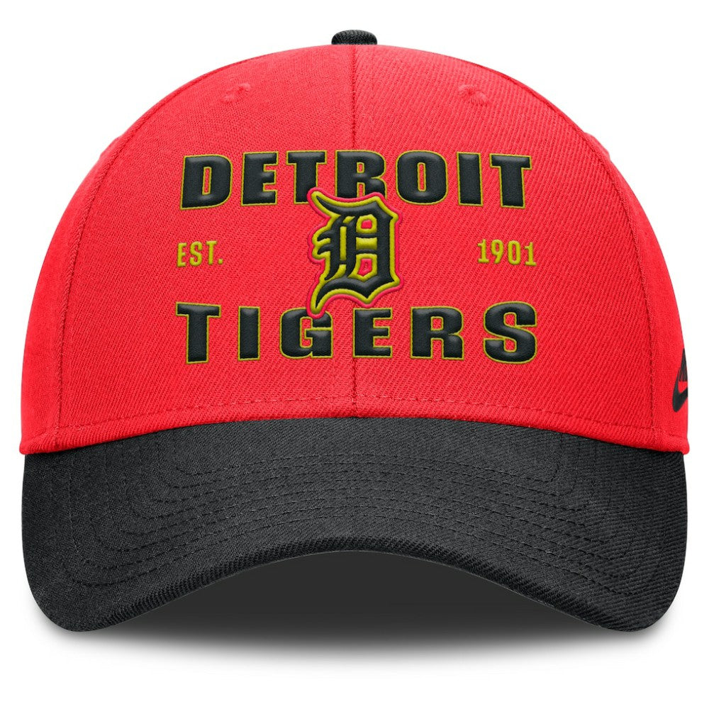 Detroit Tigers Nike Neon 90s Rise Adjustable Hat - MLB Hats