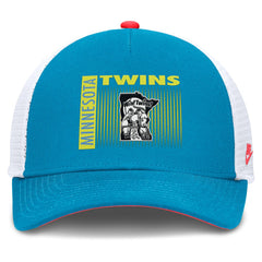 Minnesota Twins Nike Neon 90s Rise Structured Performance Adjustable Trucker Hat - MLB Hats