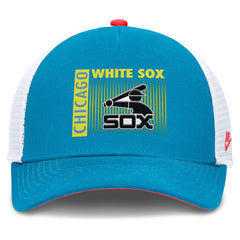 Chicago White Sox Nike Neon 90s Rise Structured Performance Adjustable Trucker Hat - MLB Hats