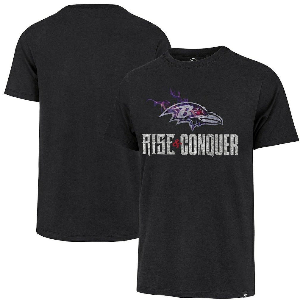 Baltimore Ravens '47 Rise and Conquer Franklin T-Shirt | NFL On sale
