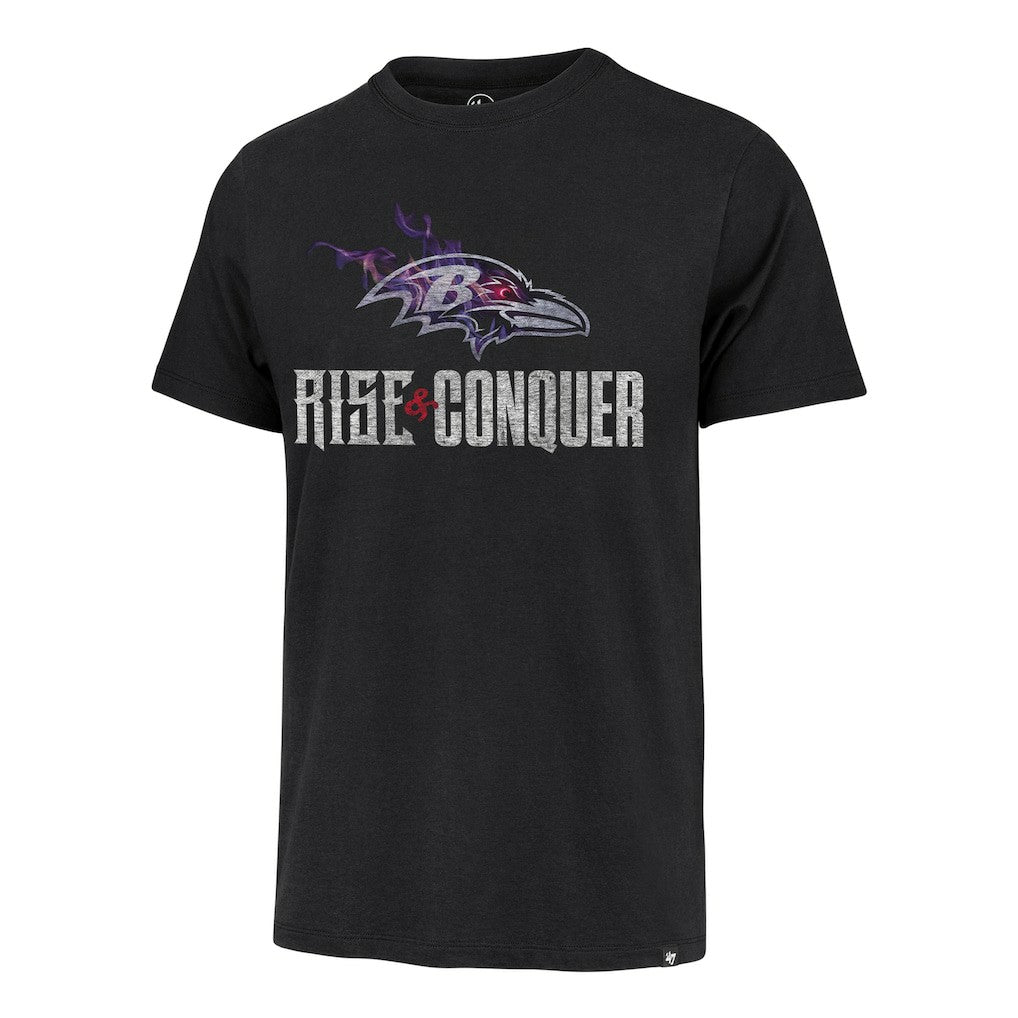 Baltimore Ravens '47 Rise and Conquer Franklin T-Shirt | NFL On sale