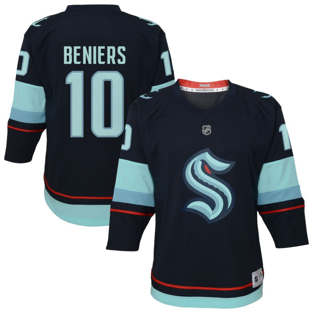 Matty Beniers Seattle Kraken Youth Alternate Replica Player Jersey -  NHL Jerseys