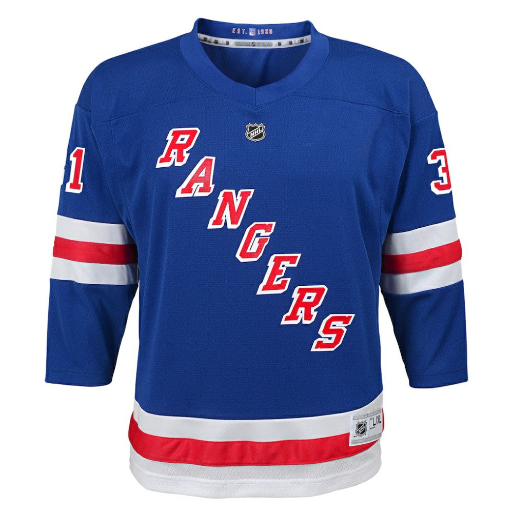 Igor Shesterkin New York Rangers Youth Home Replica Player Jersey -  NHL Jerseys