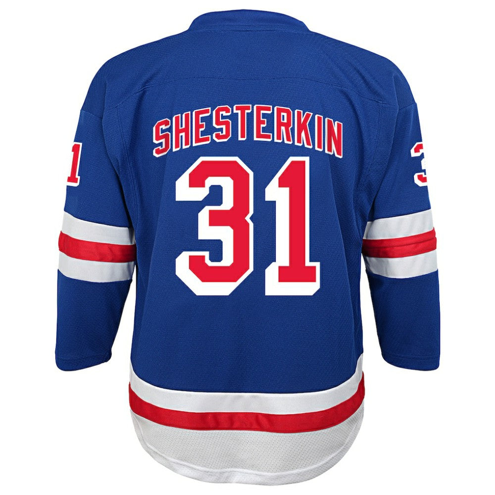 Igor Shesterkin New York Rangers Youth Home Replica Player Jersey -  NHL Jerseys