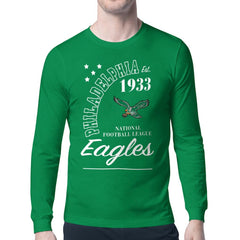 Philadelphia Eagles Starter Retro Team Logo Long Sleeve T-Shirt | NFL Hot