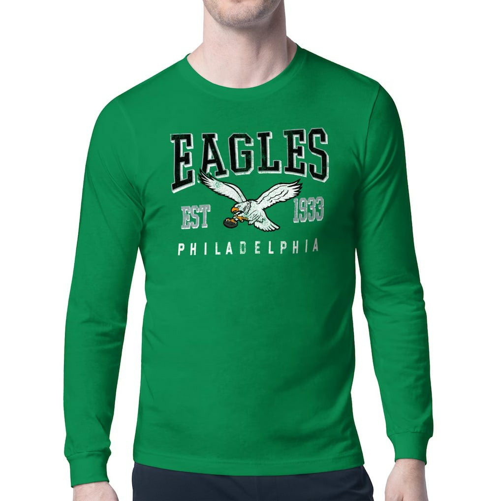 Philadelphia Eagles Starter Retro Team Logo Long Sleeve T-Shirt | NFL US